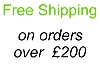 All orders over 200GBP are free shipping in UK