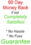 No Fuss 60 Day Money Back Guarantee